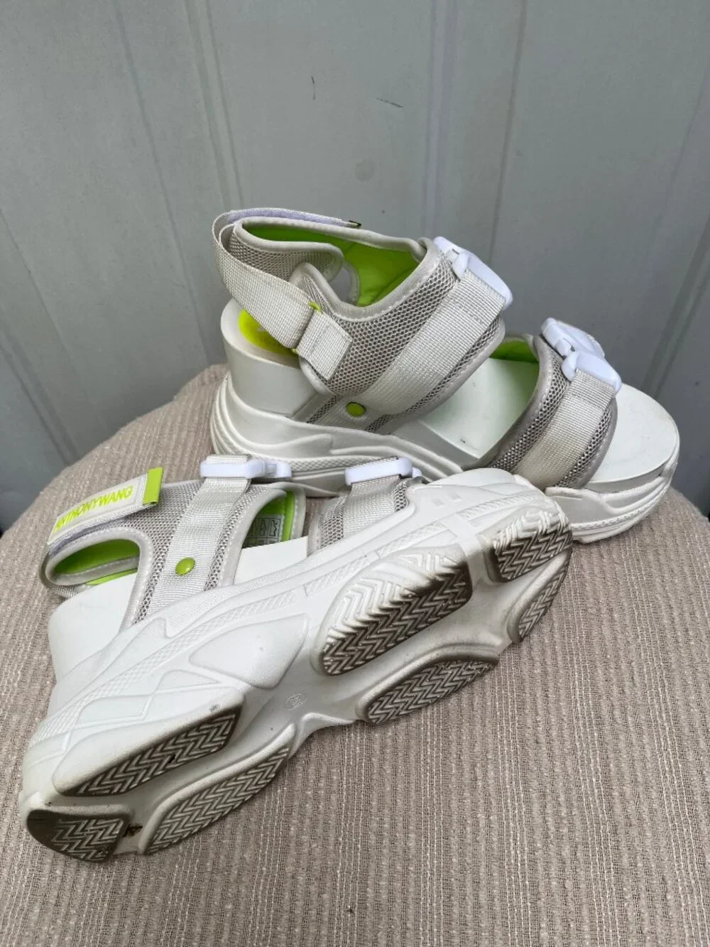 Anthony Wang Platform Sneaker Sandals Size 10